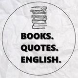 Books. Quotes. English.