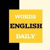 English Words Daily / Ежедневный Английский