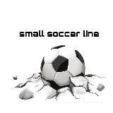 Small soccer line