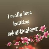 I really love knitting ?? ?