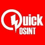 Quick OSINT Channel