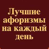 Афоризмы на каждый день️