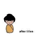 After titles