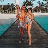 В кругу семьи Олега и Кати ❤️