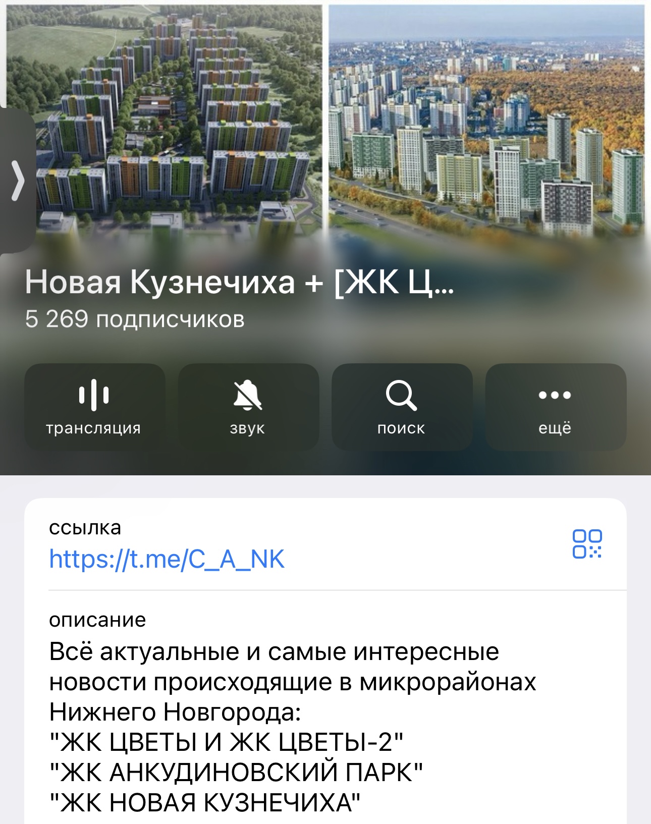 Новая Кузнечиха + [ЖК ЦВЕТЫ, ЖК АНКУДИНОВСКИЙ ПАРК, ЖК НОВАЯ КУЗНЕЧИХА]